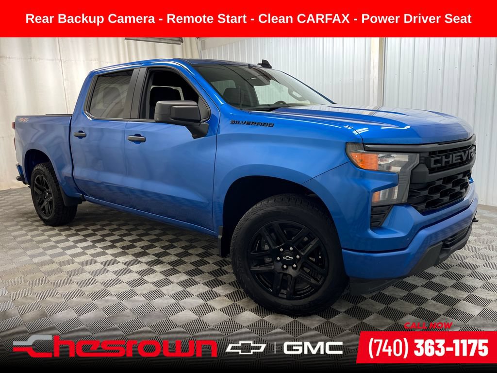 Used 2023 Chevrolet Silverado 1500 Custom w/ 2.7L Blackout Package