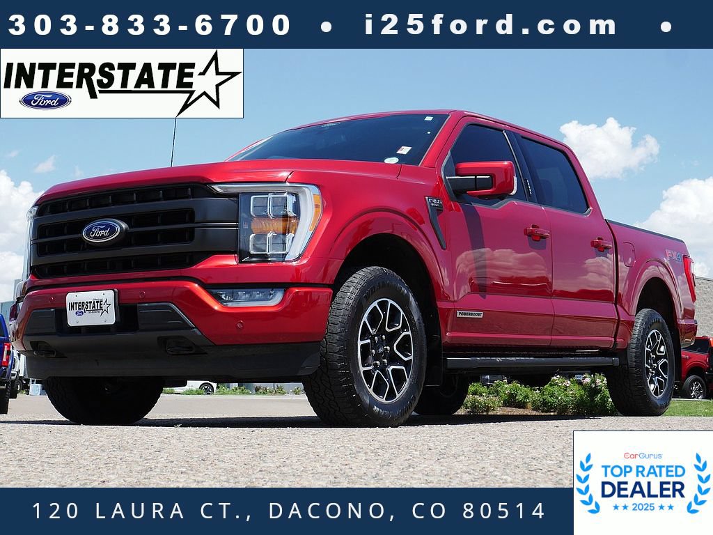 Used 2022 Ford F150 Lariat w/ Max Trailer Tow Package AWD/4WD image 1