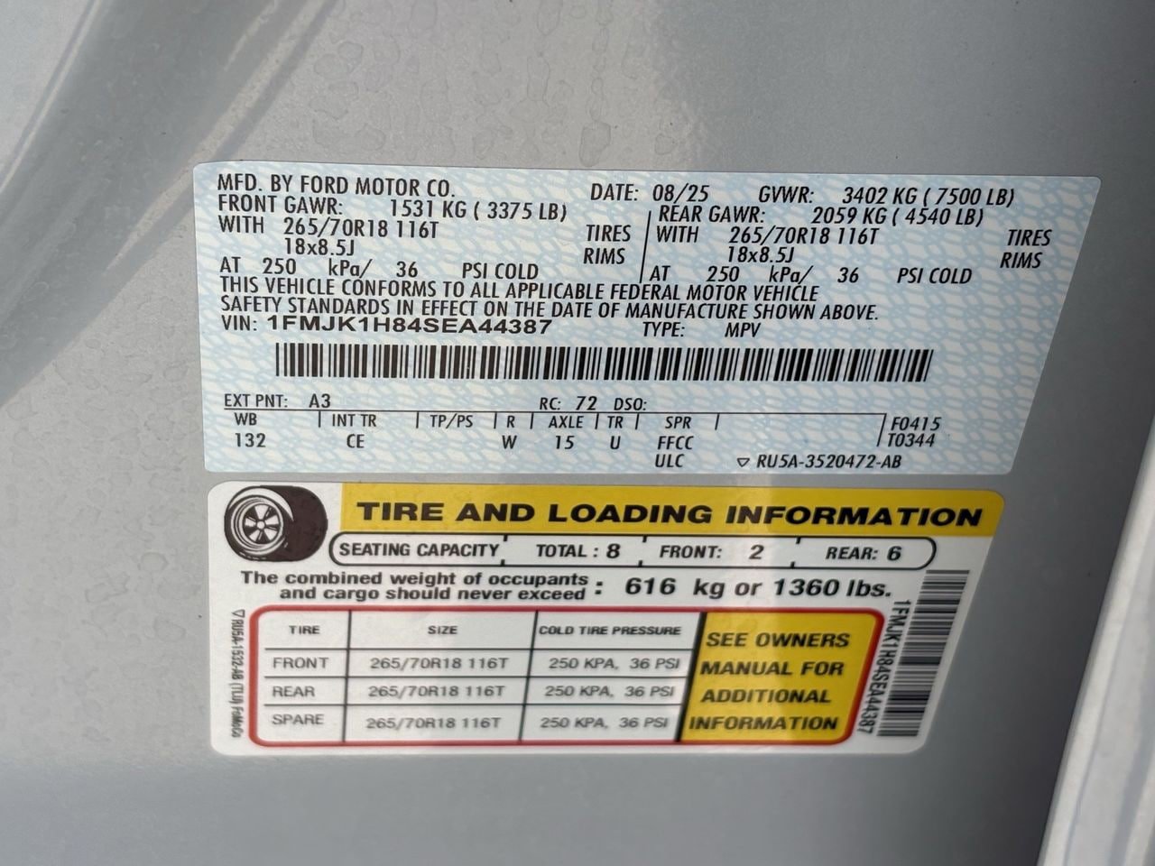 Used 2025 Ford Expedition Max Active RWD image 32