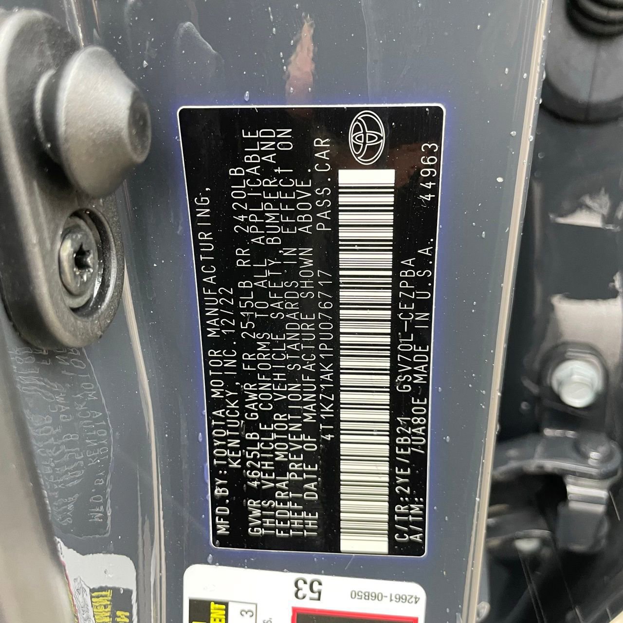 Used 2023 Toyota Camry TRD w/ TRD Package w/JBL Audio image 27