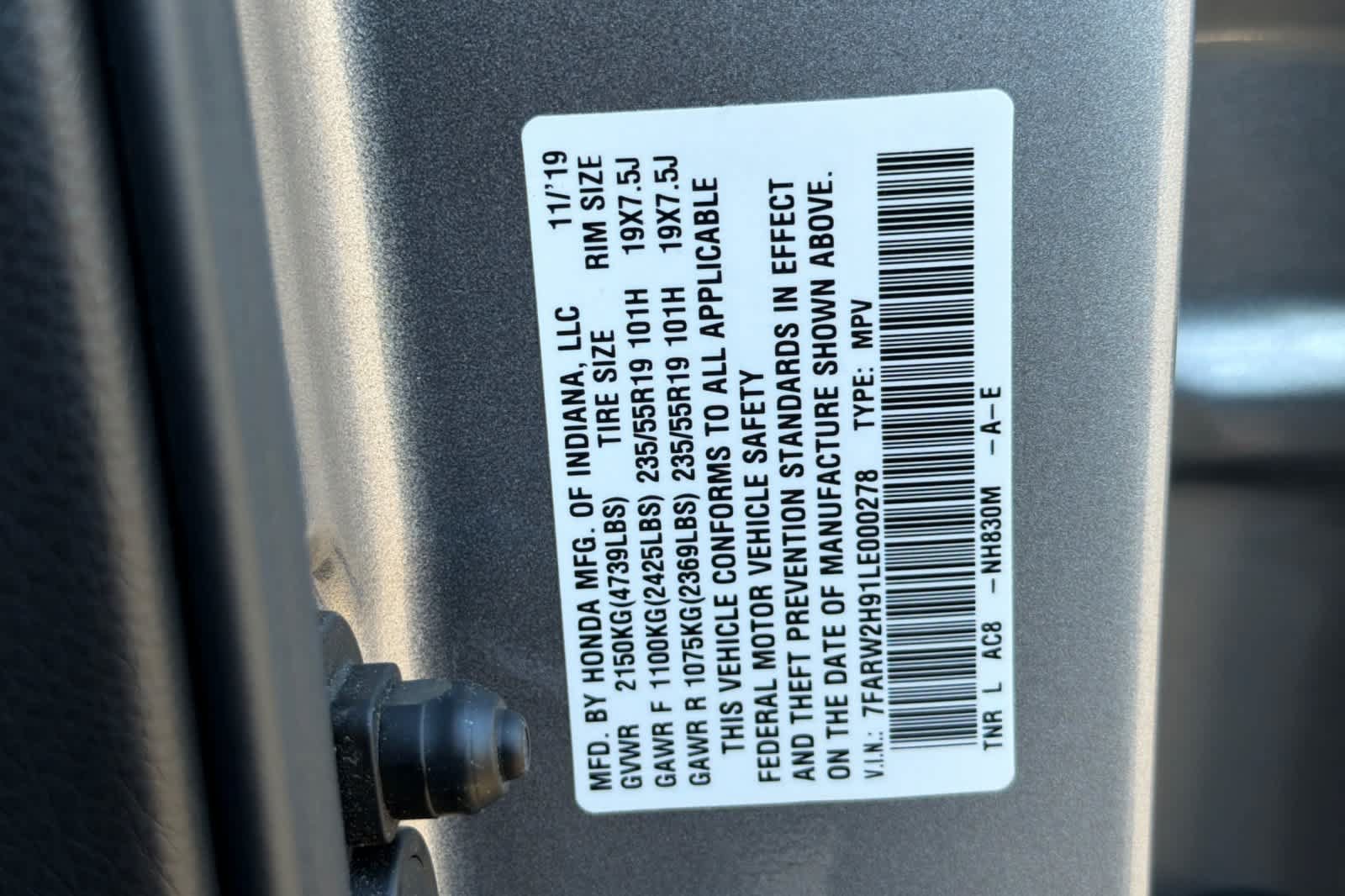 Used 2020 Honda CR-V Touring image 29