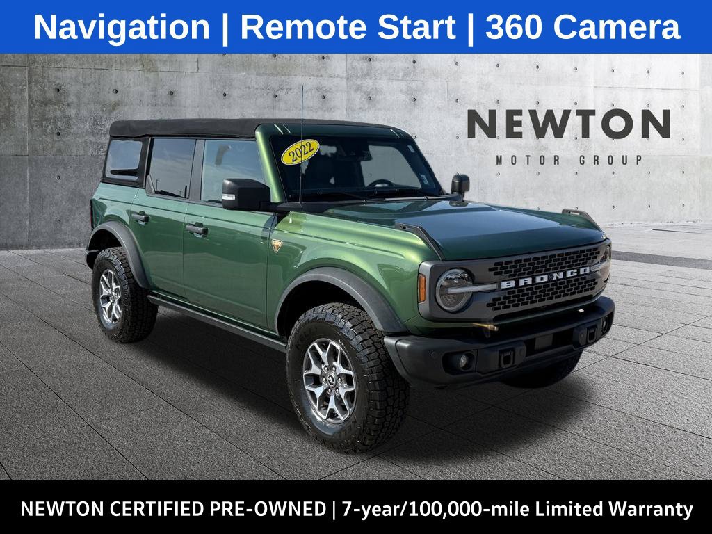Used 2022 Ford Bronco Badlands