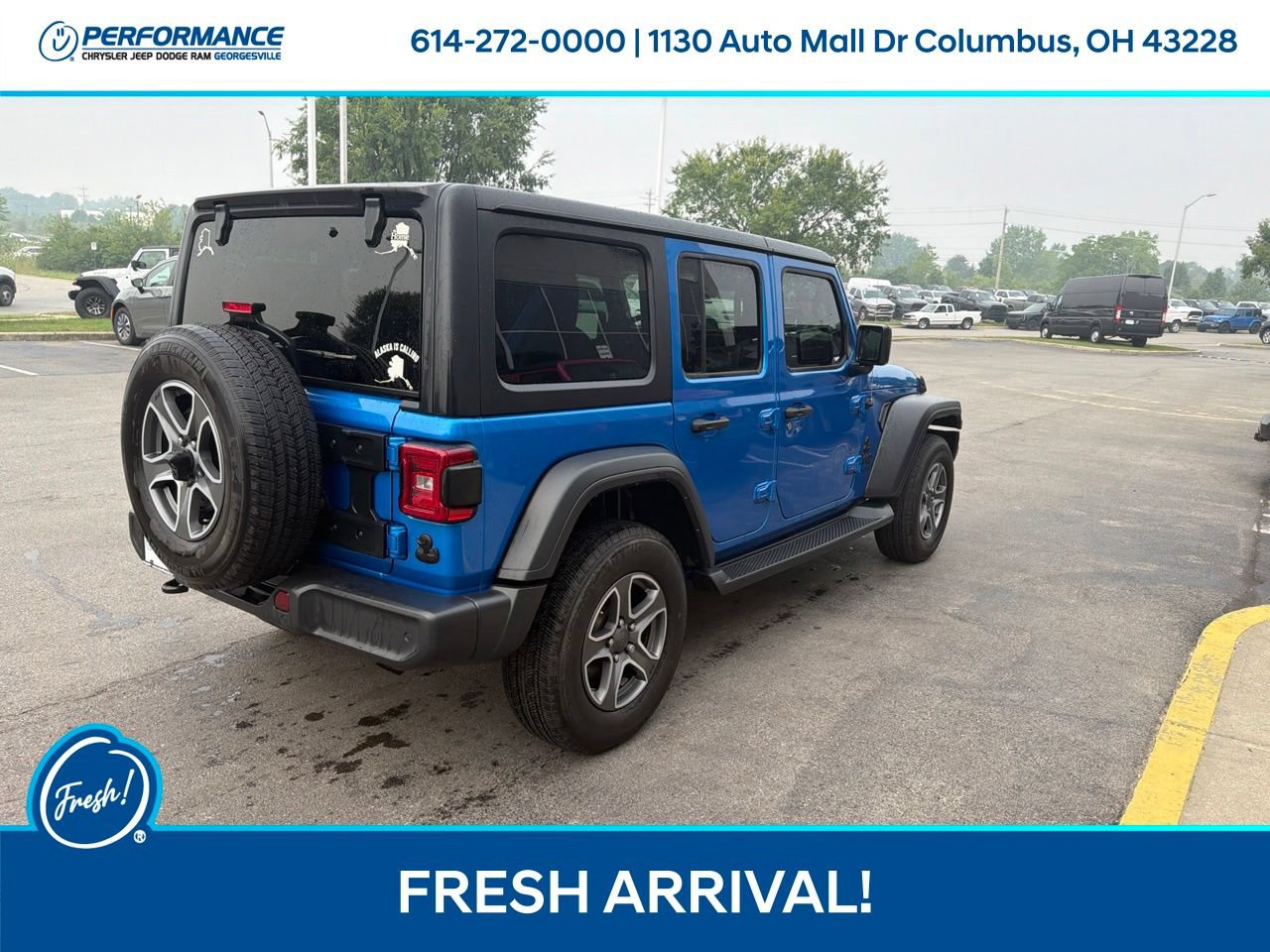 Used 2022 Jeep Wrangler Unlimited Sport AWD/4WD image 4