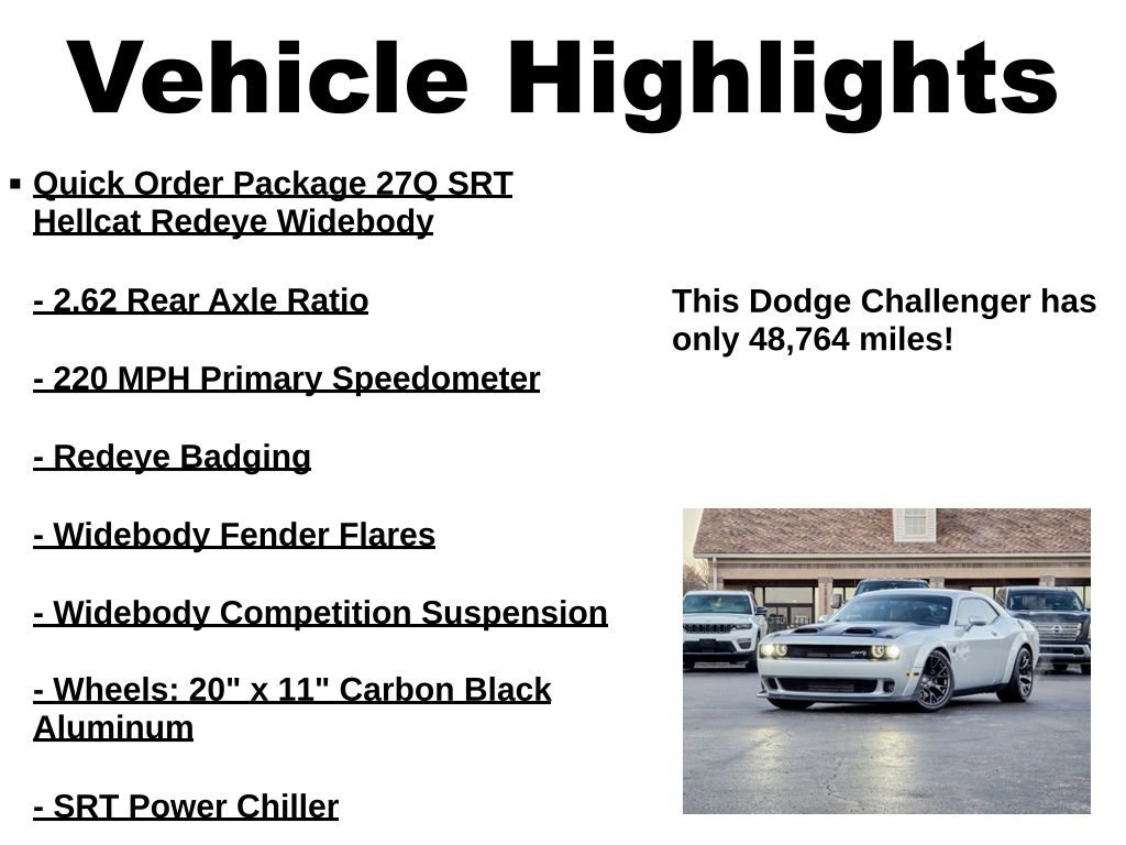 Used 2020 Dodge Challenger SRT Hellcat Redeye image 52