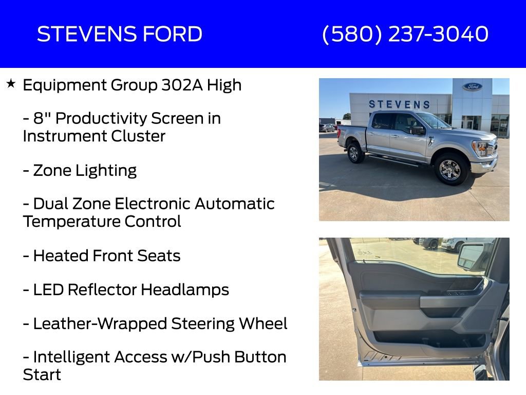 Used 2022 Ford F150 XLT w/ Equipment Group 302A High image 18