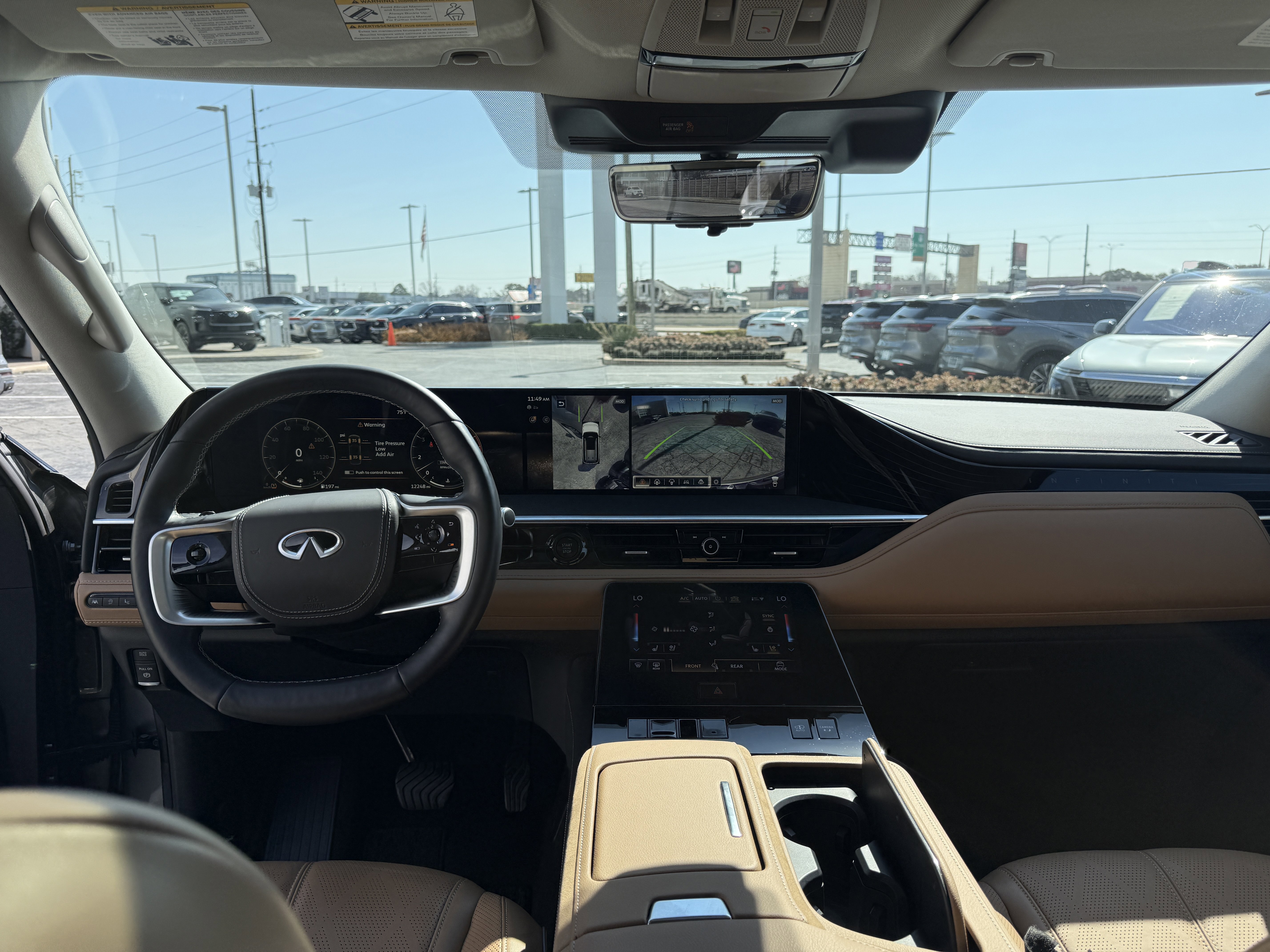 Certified 2025 INFINITI QX80 Sensory image 17