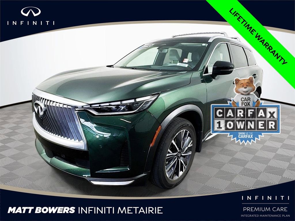 Certified 2026 INFINITI QX60 Luxe w/ Cargo Package