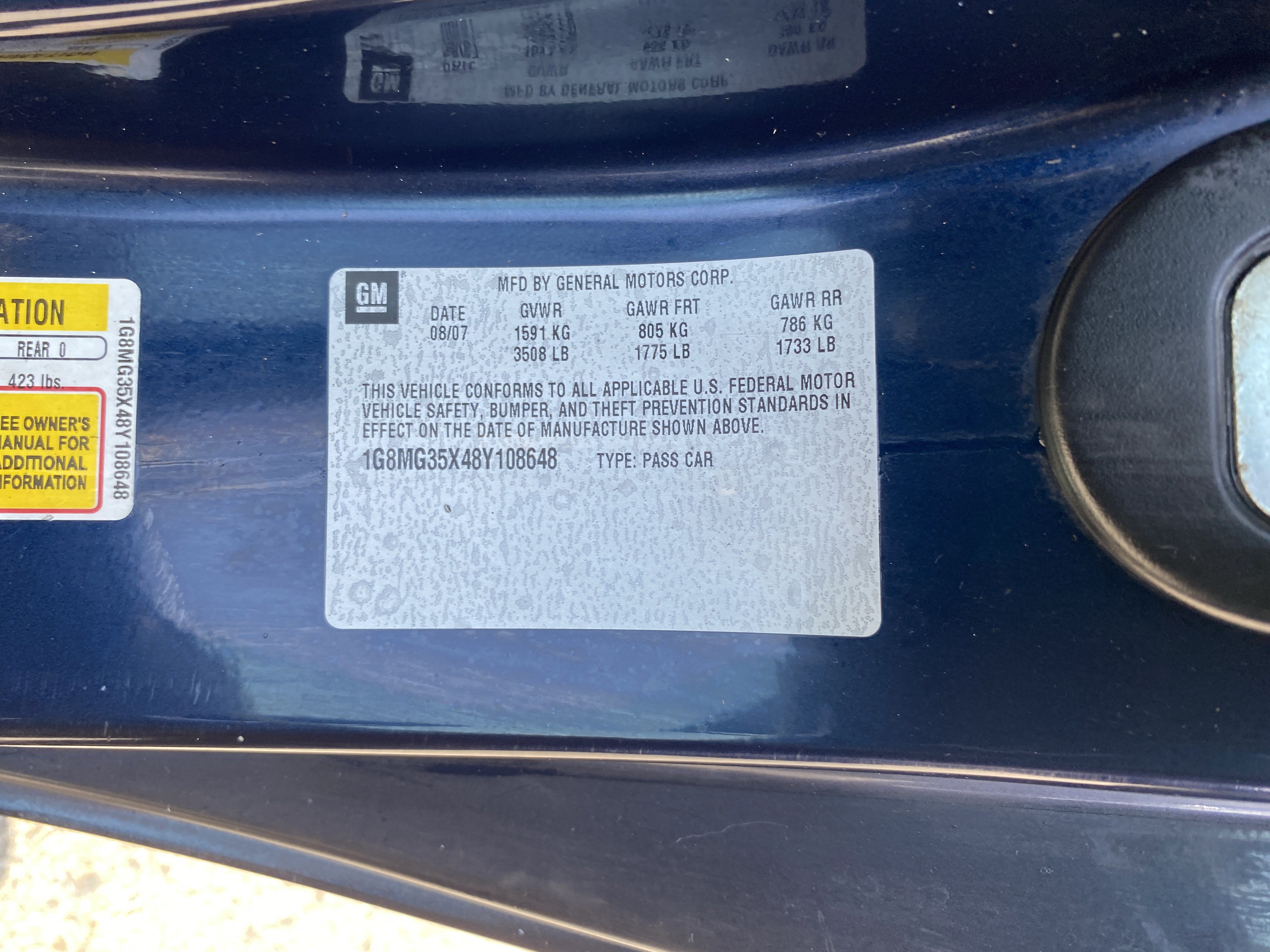 Used 2008 Saturn Sky Red Line RWD image 18