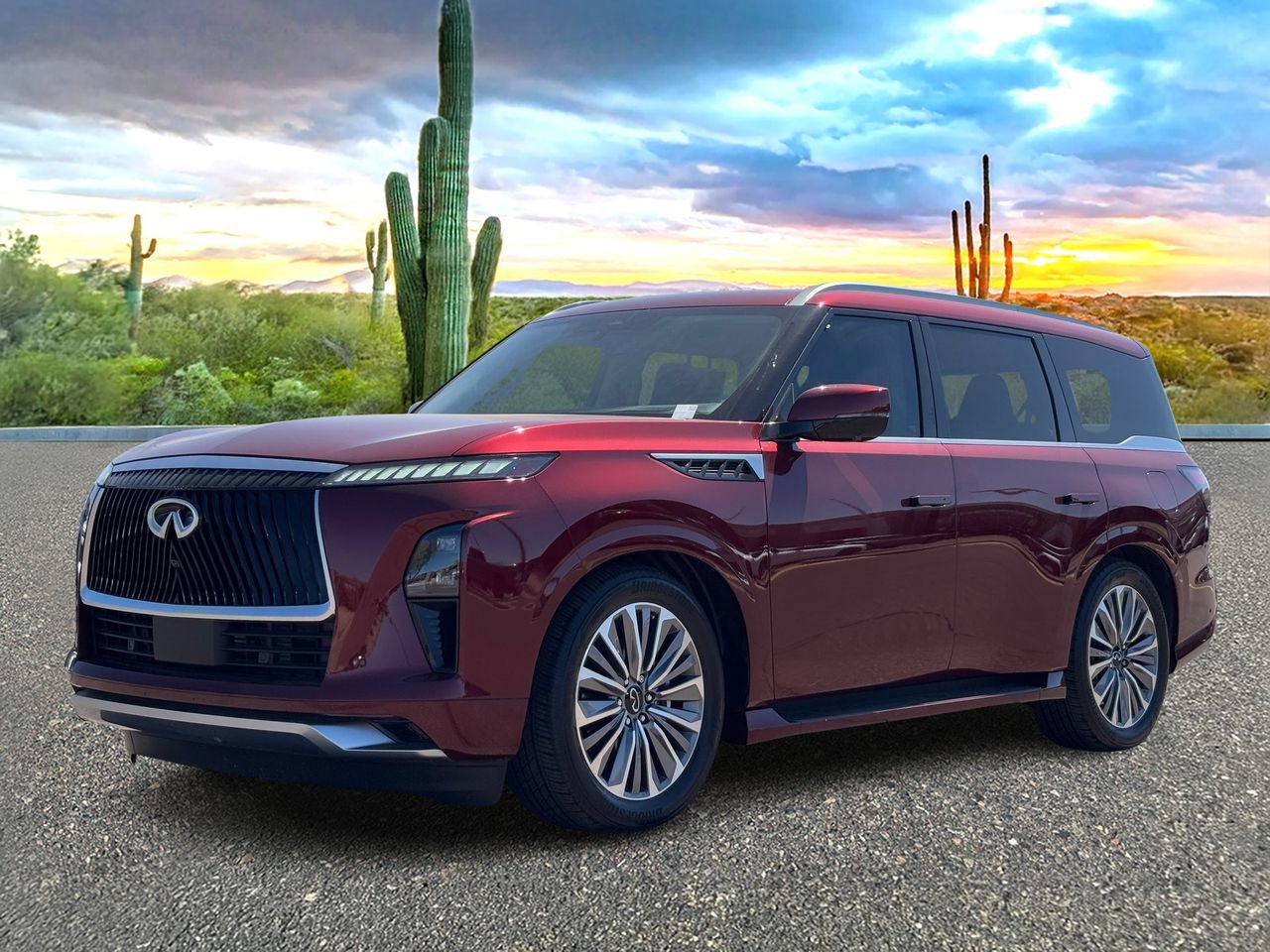 Certified 2025 INFINITI QX80 Luxe image 2