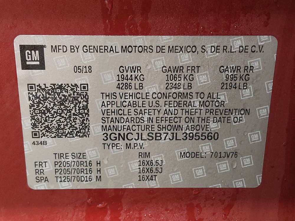 Used 2018 Chevrolet Trax LT w/ LT Convenience Package image 33