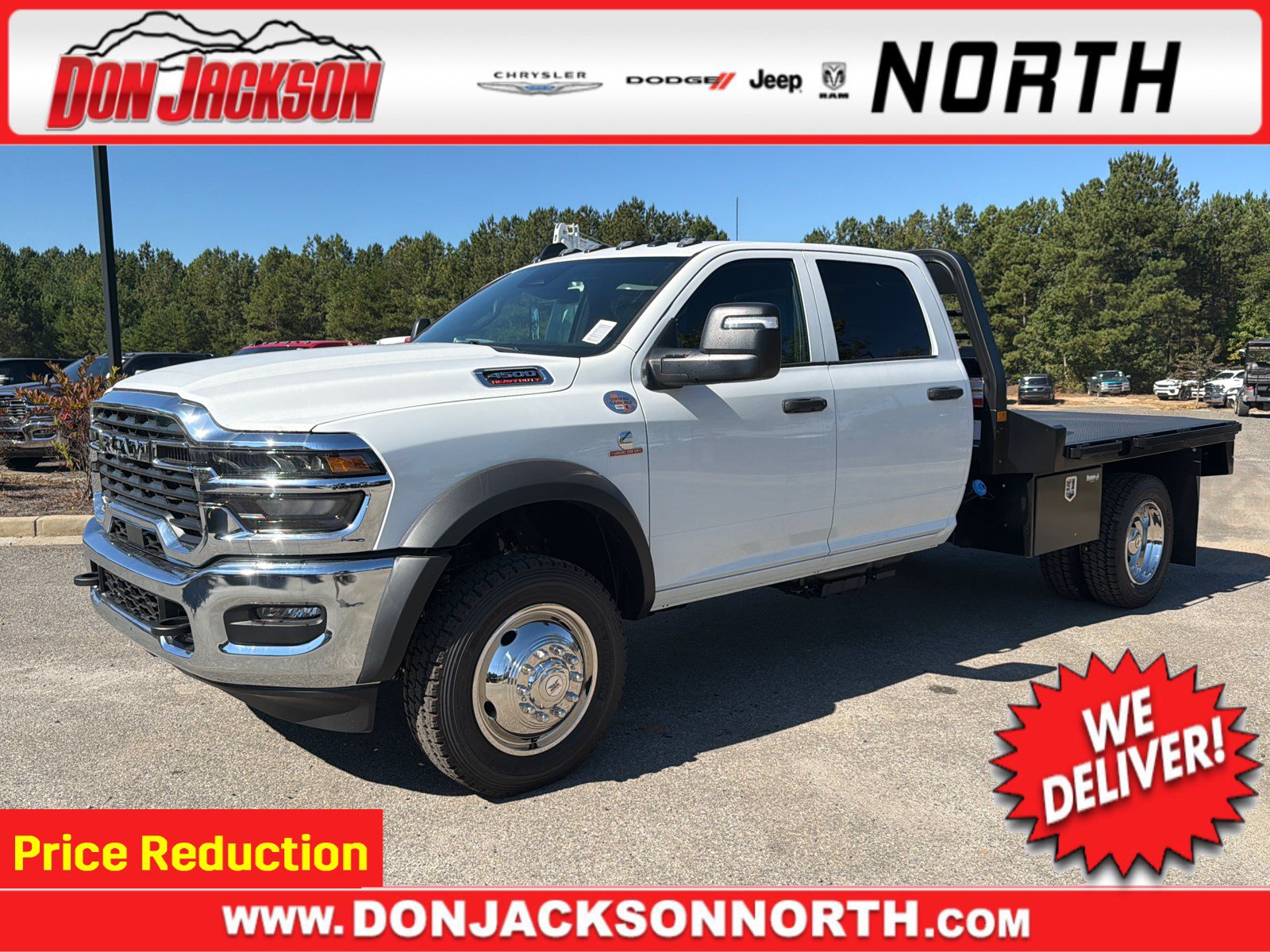 New 2026 RAM 4500 Tradesman w/ Chrome Appearance Group