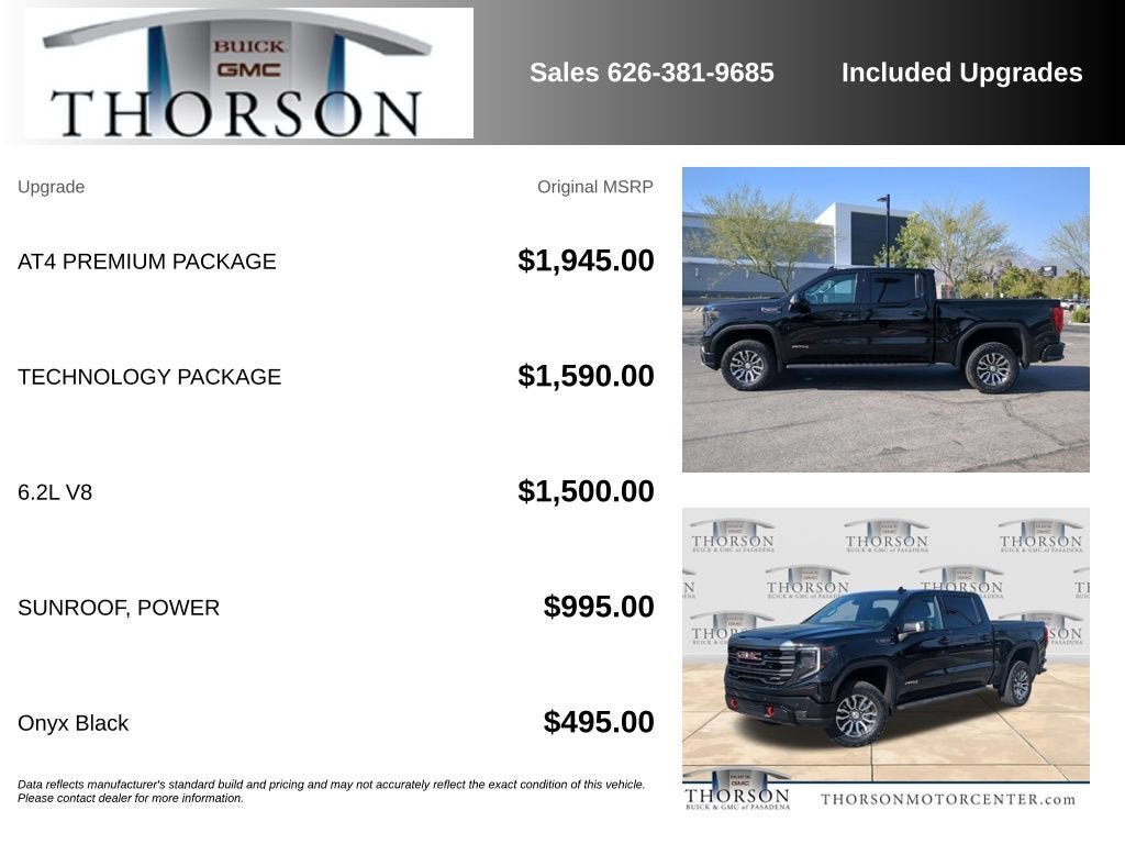 Used 2023 GMC Sierra 1500 AT4 w/ AT4 Premium Package AWD/4WD image 6