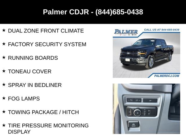 Used 2024 Ford F150 XLT w/ Equipment Group 302A MID image 18