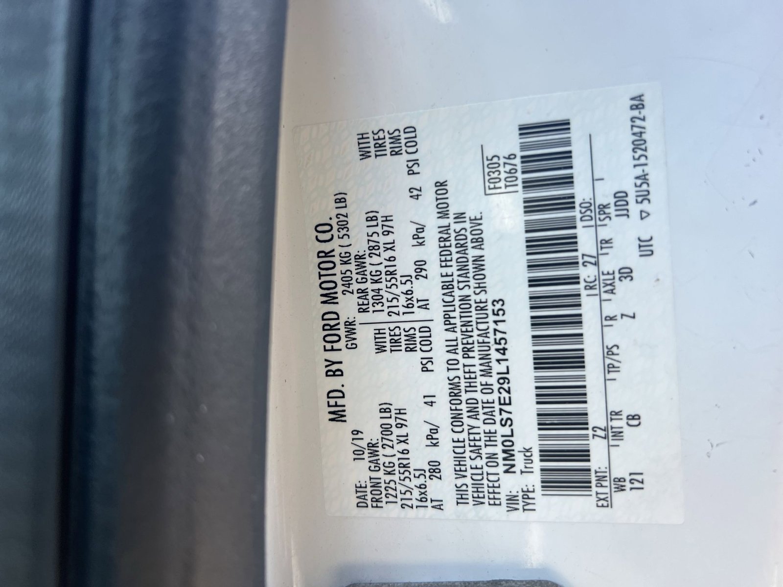 Used 2020 Ford Transit Connect XL image 27