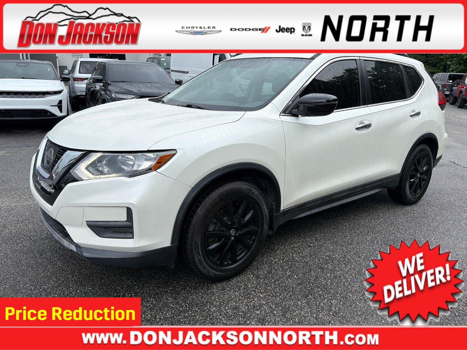 Used 2017 Nissan Rogue SV w/ Midnight Edition FWD image 1