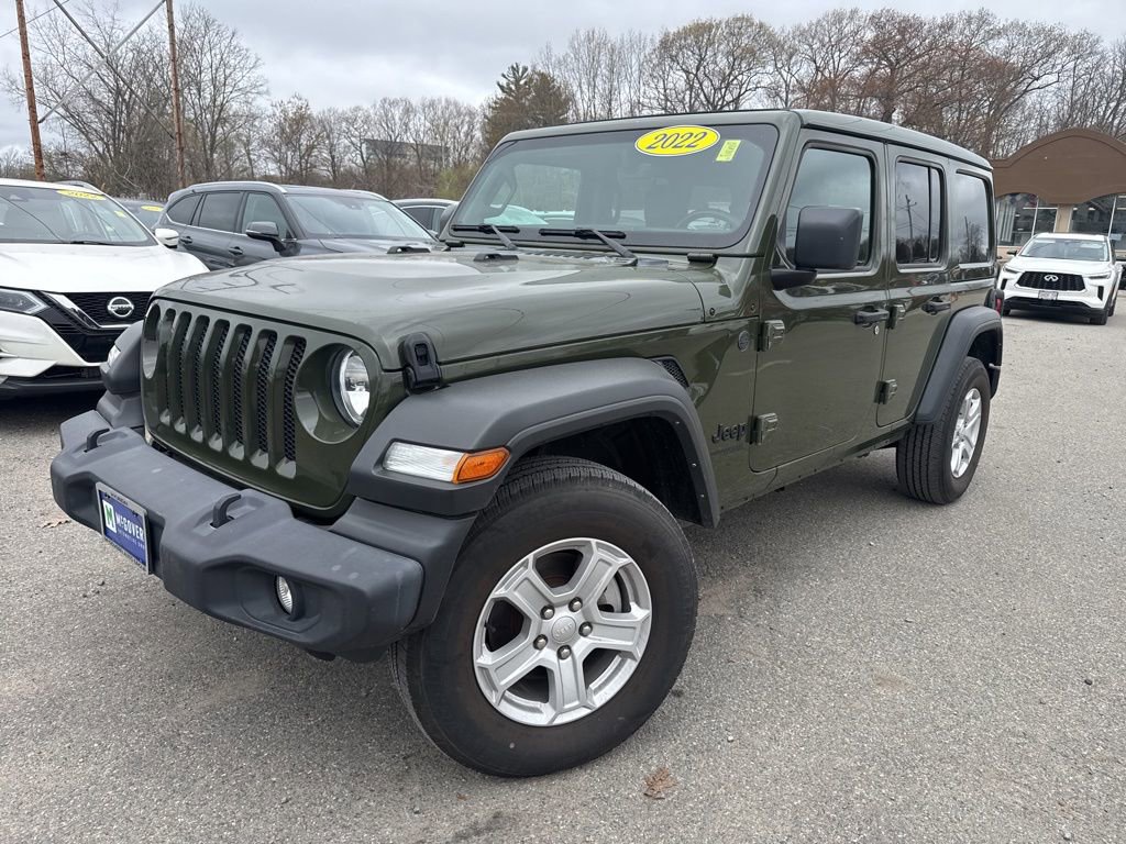 Used 2022 Jeep Wrangler Unlimited Sport w/ Sun And Sound Package AWD/4WD image 2