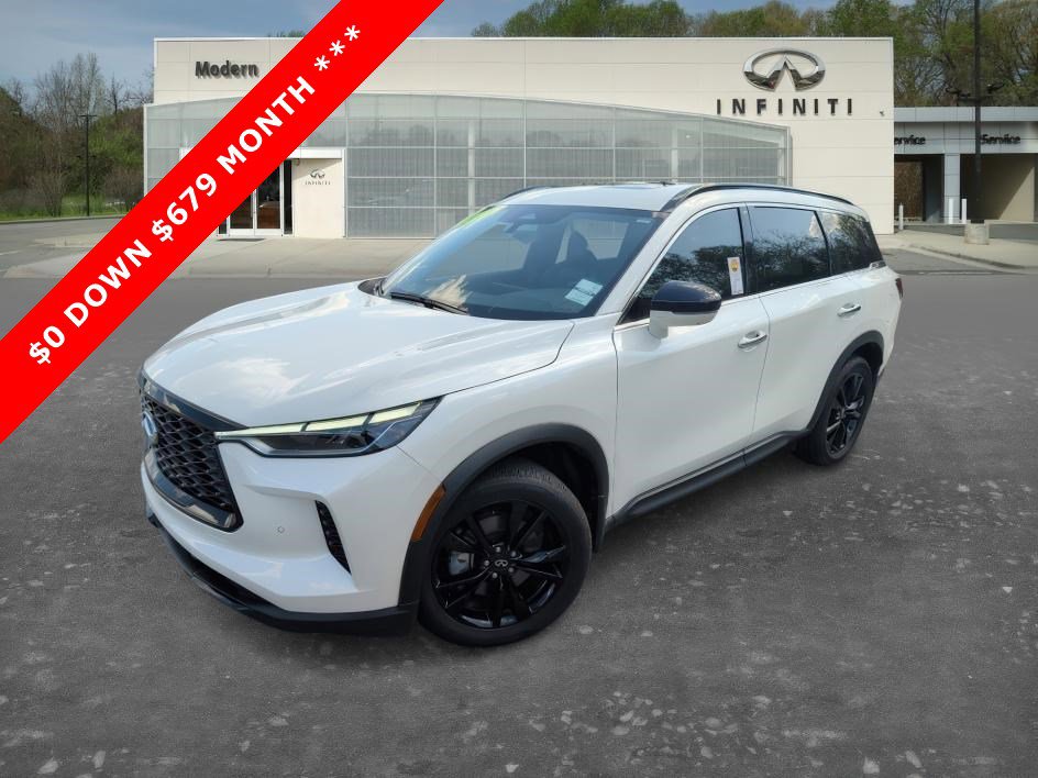 Certified 2025 INFINITI QX60 Luxe w/ Black Edition