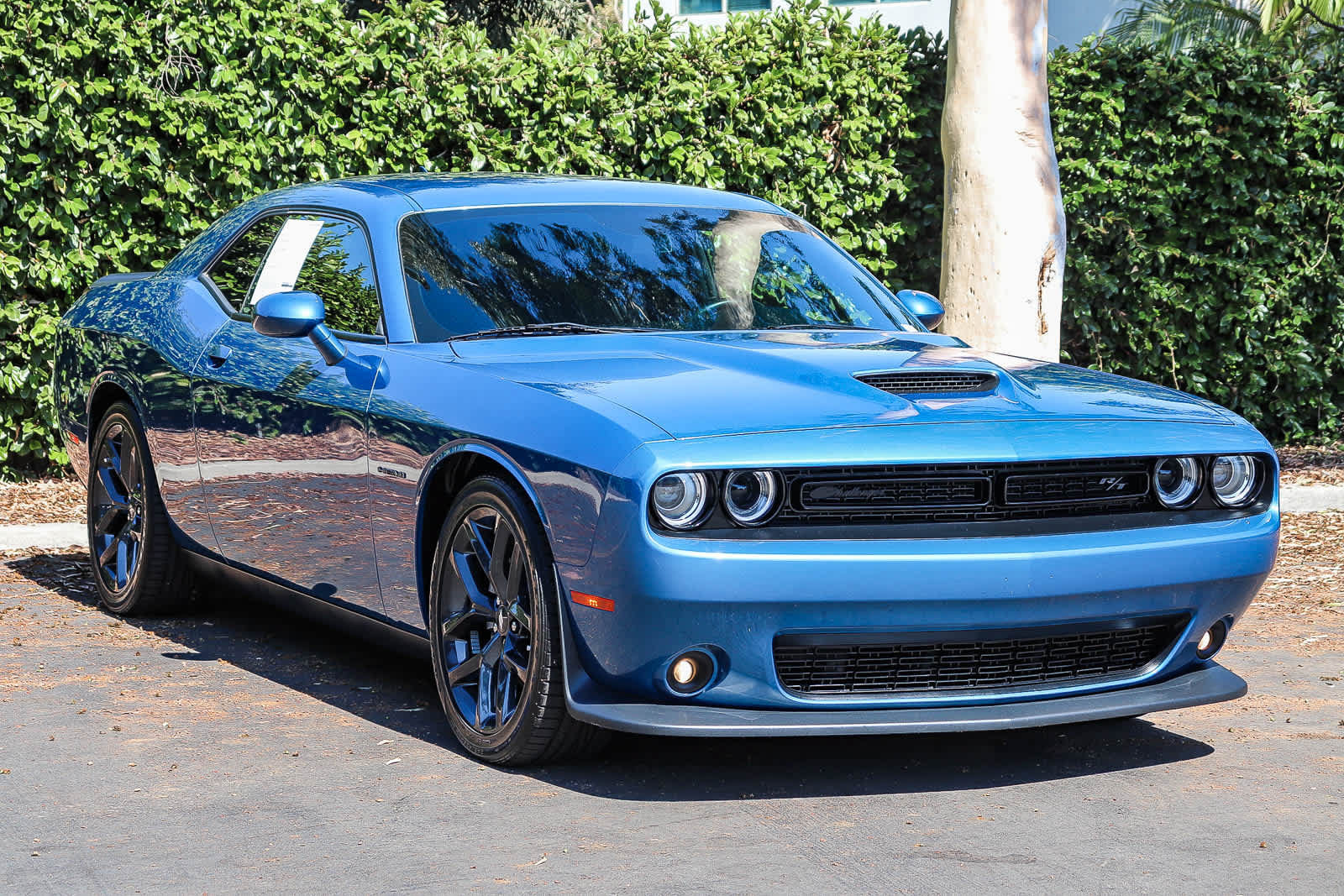 Used 2022 Dodge Challenger R/T w/ Blacktop Package RWD image 3