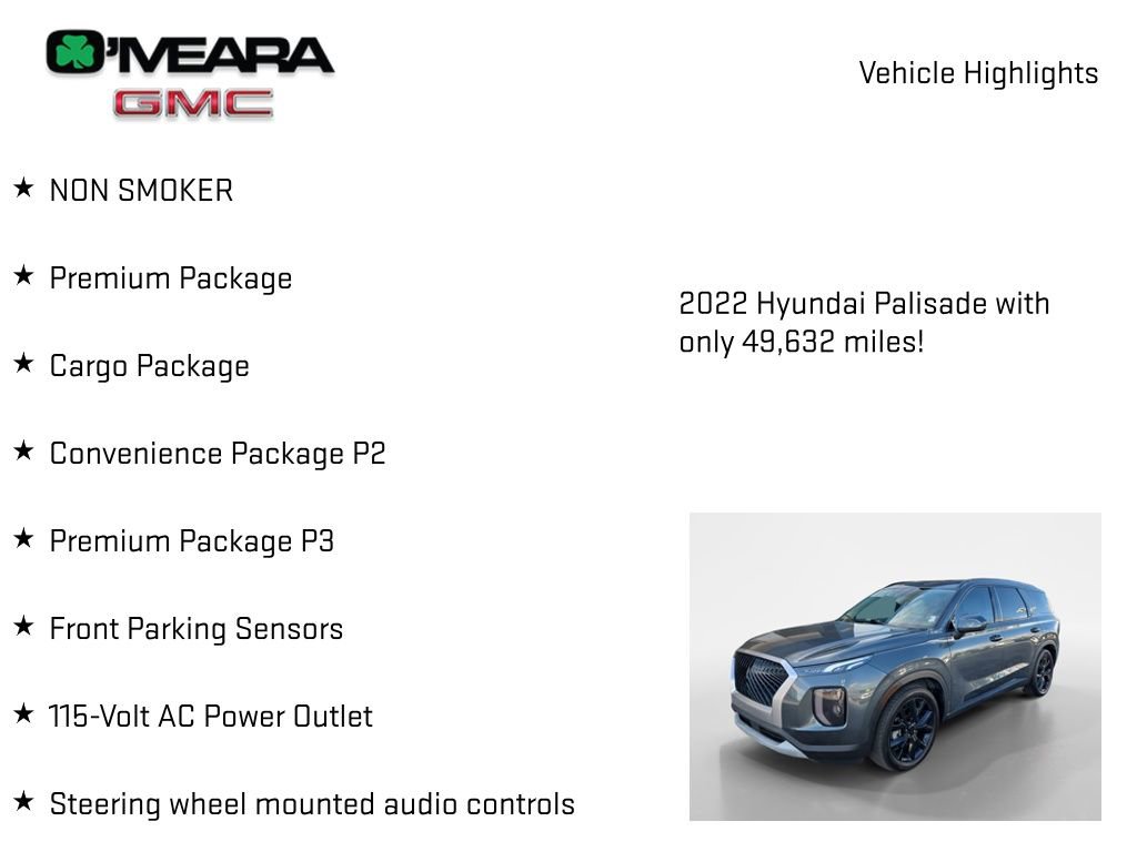 Used 2022 Hyundai Palisade SEL w/ Premium Package image 7