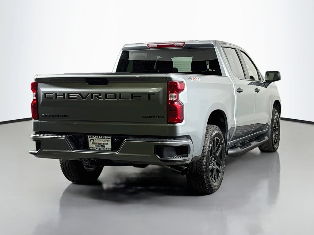 Certified 2026 Chevrolet Silverado 1500 Custom w/ Turbomax Blackout Package AWD/4WD image 7