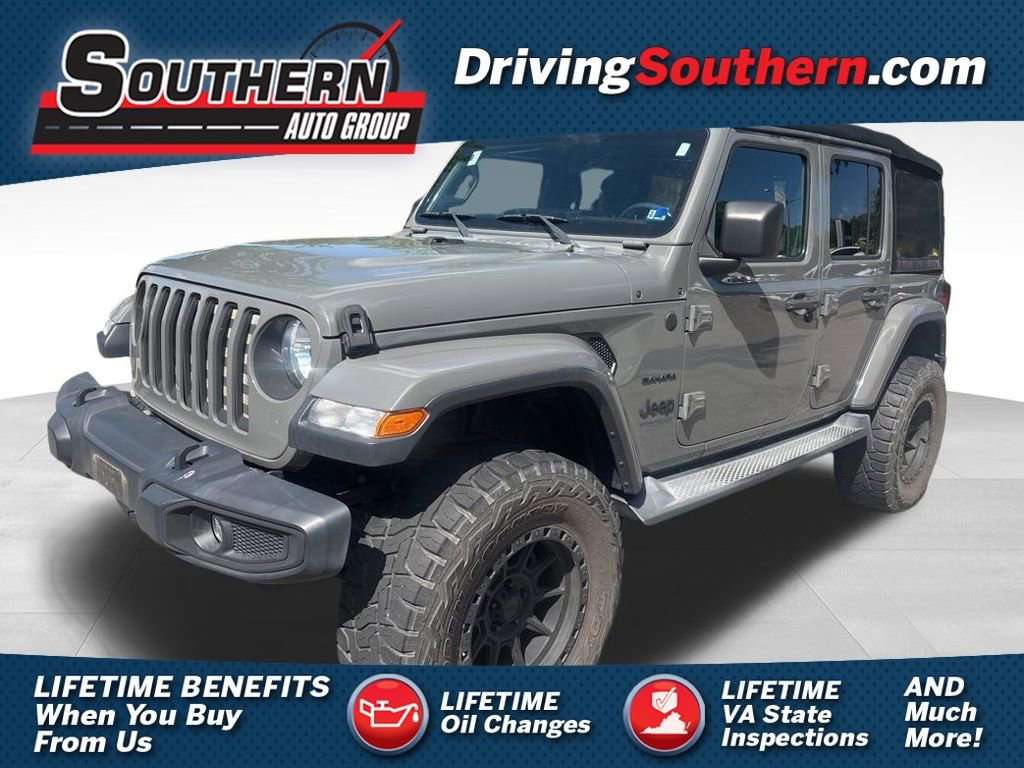Used 2019 Jeep Wrangler Unlimited Sahara AWD/4WD image 1
