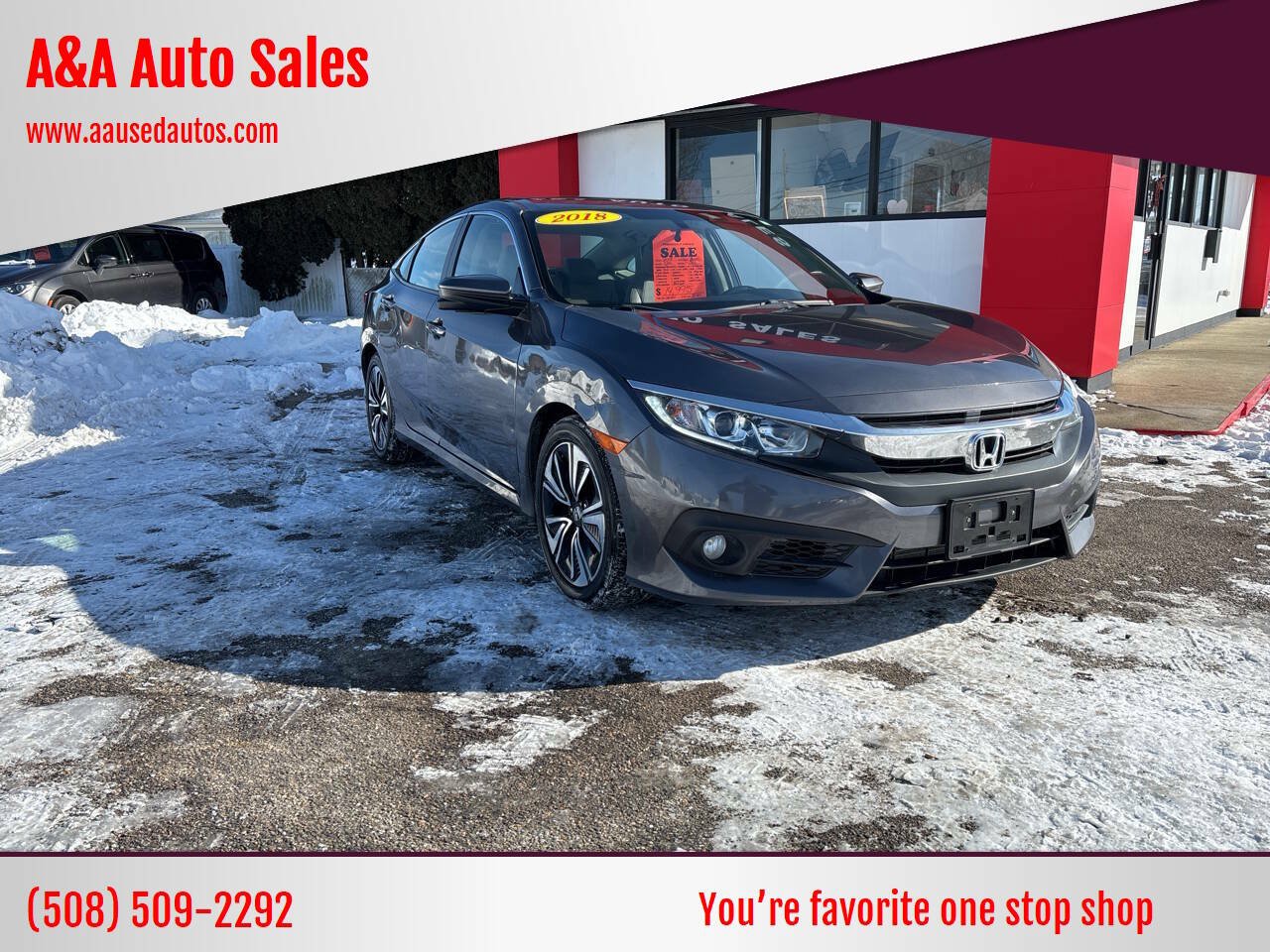 Used 2018 Honda Civic EX-T image 1