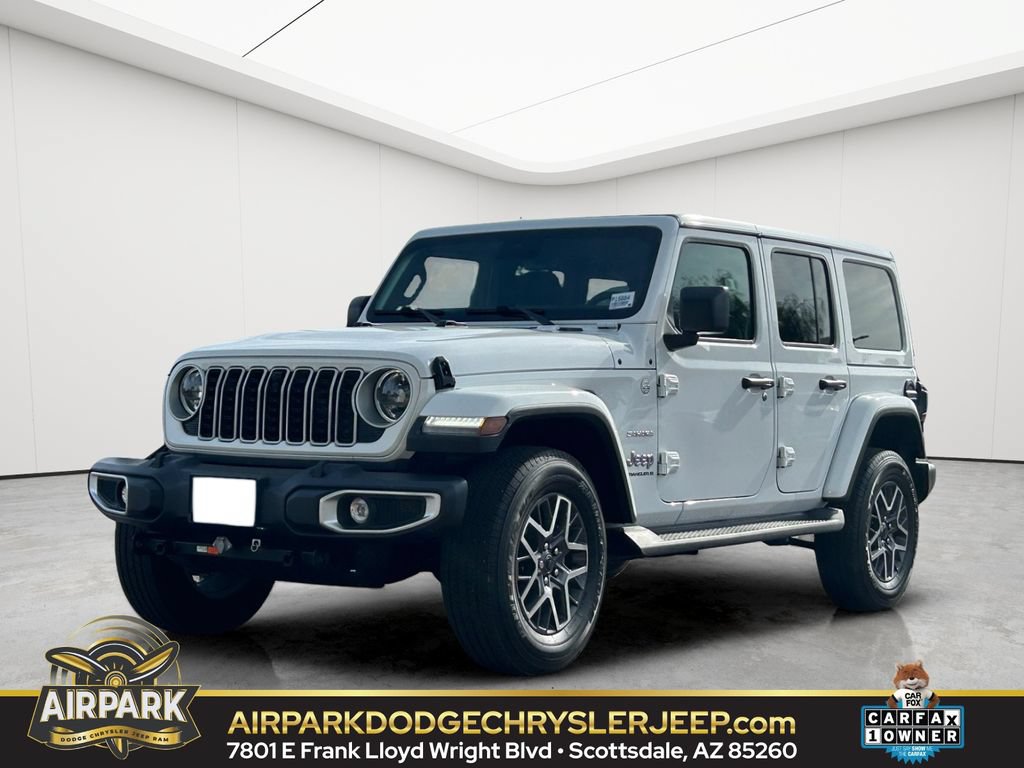 Certified 2024 Jeep Wrangler Unlimited Sahara w/ Technology Group AWD/4WD image 1