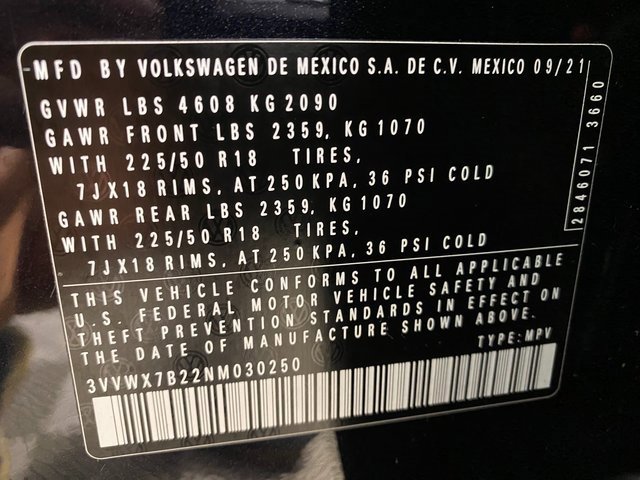 Used 2022 Volkswagen Taos SE image 24