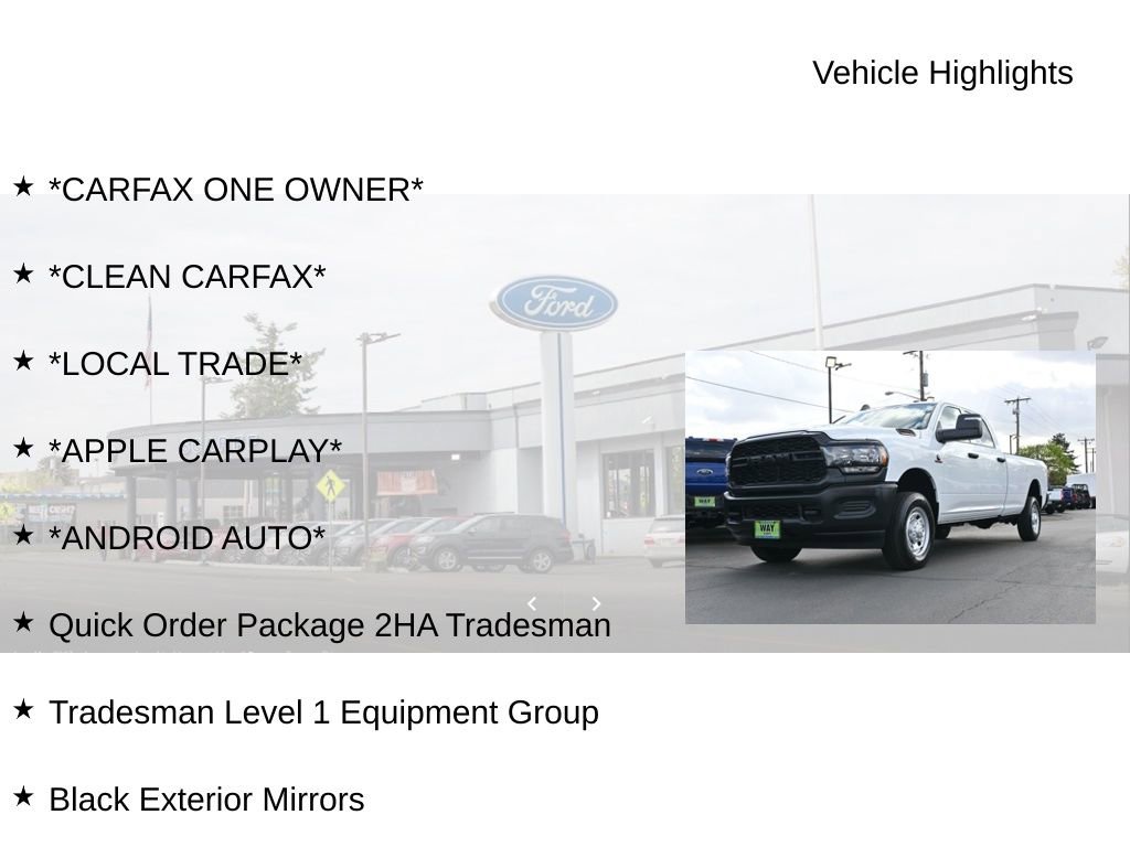 Used 2024 RAM 2500 Tradesman AWD/4WD image 19