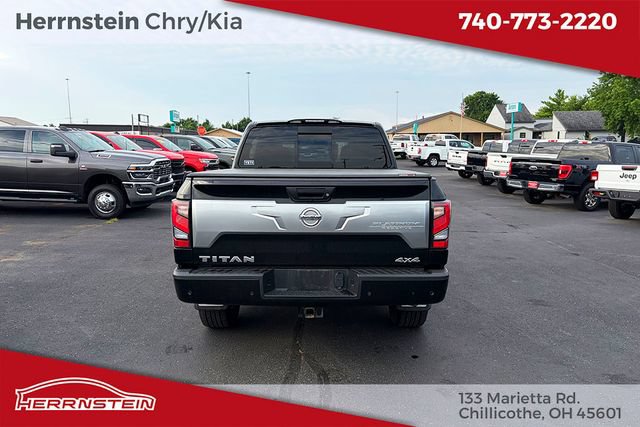 Used 2021 Nissan Titan Platinum Reserve w/ Off Road Protection Package AWD/4WD image 36