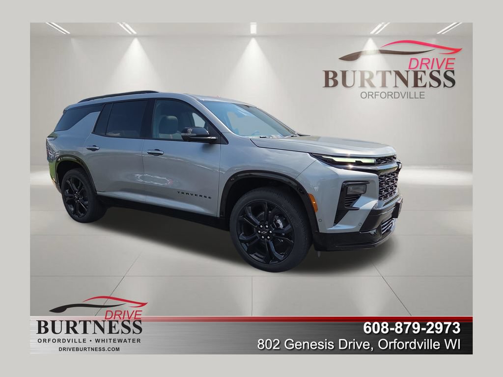 New 2027 Chevrolet Traverse RS w/ LPO, Floor Liner Package AWD/4WD 360° Tour