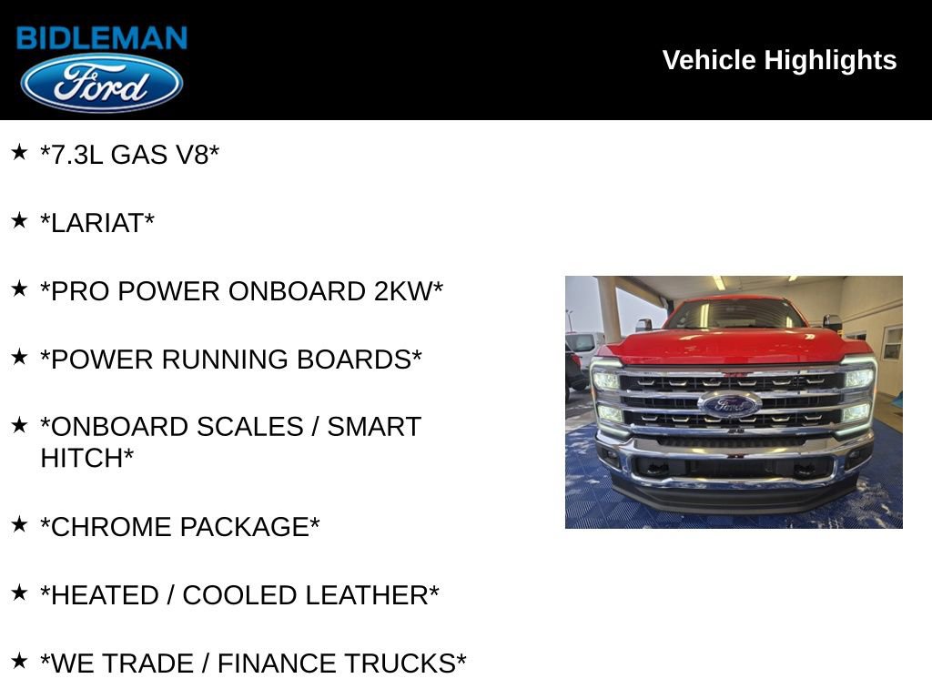 Used 2025 Ford F350 Lariat w/ Chrome Package image 10