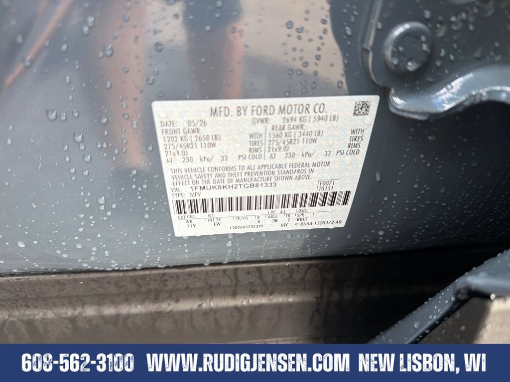 New 2026 Ford Explorer ST-Line w/ ST-Line Street Pack AWD/4WD image 33
