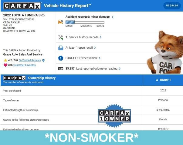 Used 2022 Toyota Tundra SR5 w/ SR5 Convenience Package image 4