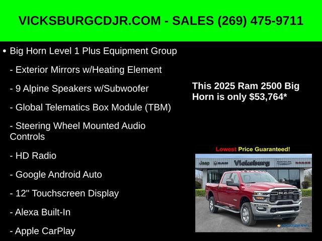 New 2025 RAM 2500 Big Horn image 27
