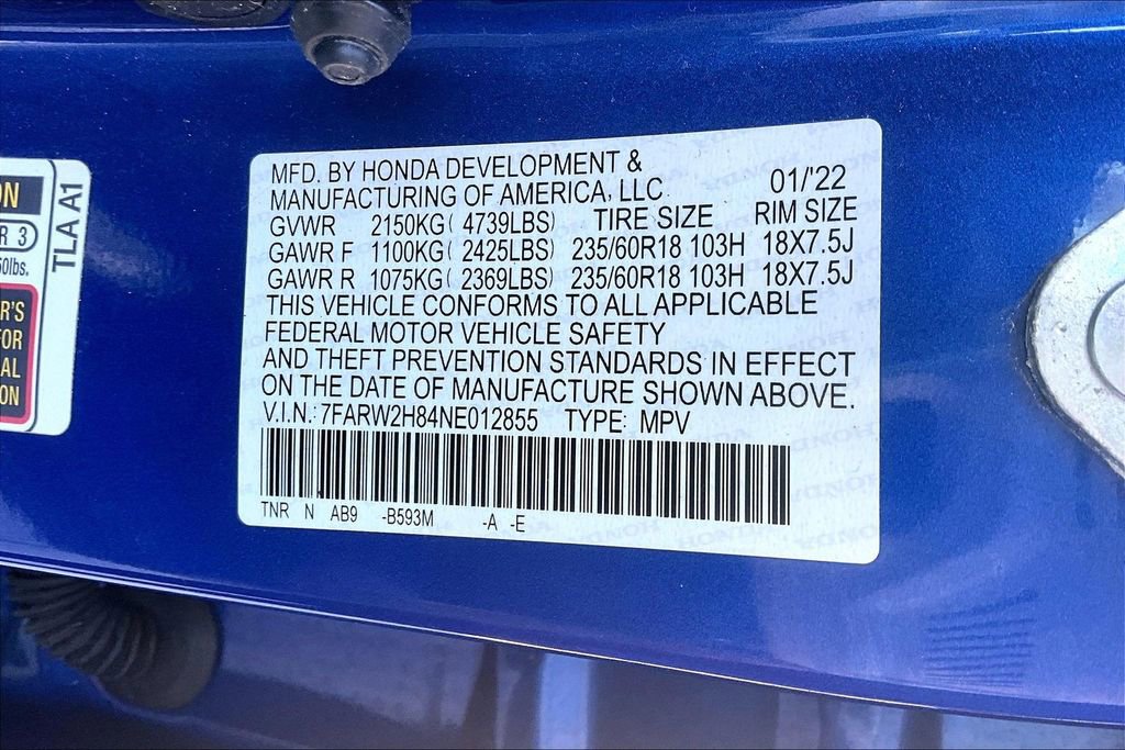 Used 2022 Honda CR-V EX-L image 35