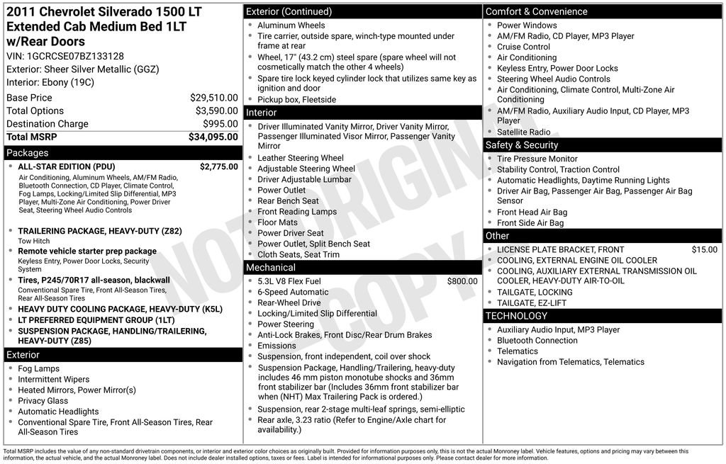 Used 2011 Chevrolet Silverado 1500 LT w/ All-Star Edition image 26