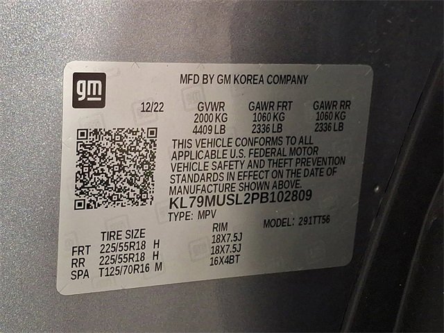 Used 2023 Chevrolet TrailBlazer RS w/ Sun and Liftgate Package image 27