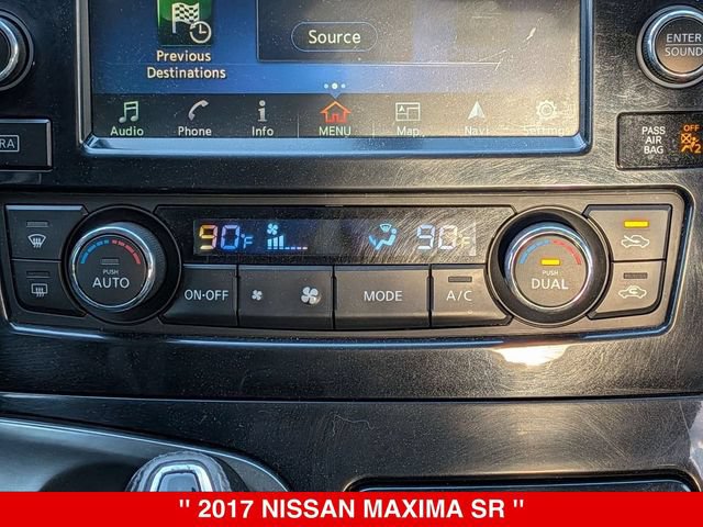 Used 2017 Nissan Maxima SR w/ Midnight Edition FWD image 27