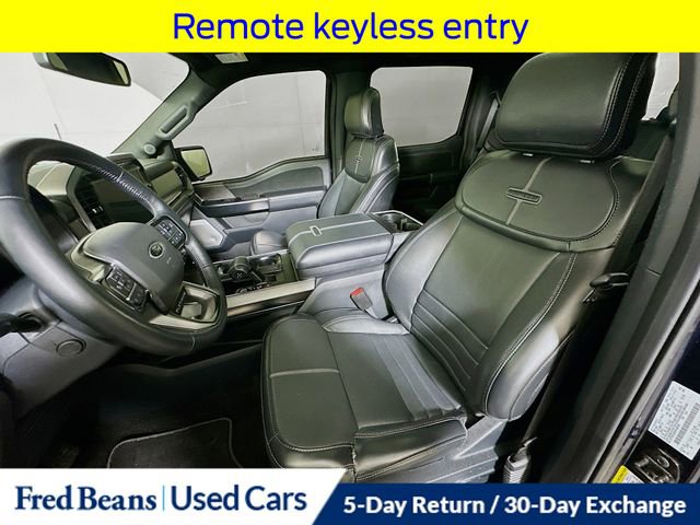 Certified 2023 Ford F150 Platinum w/ Equipment Group 701A High image 28