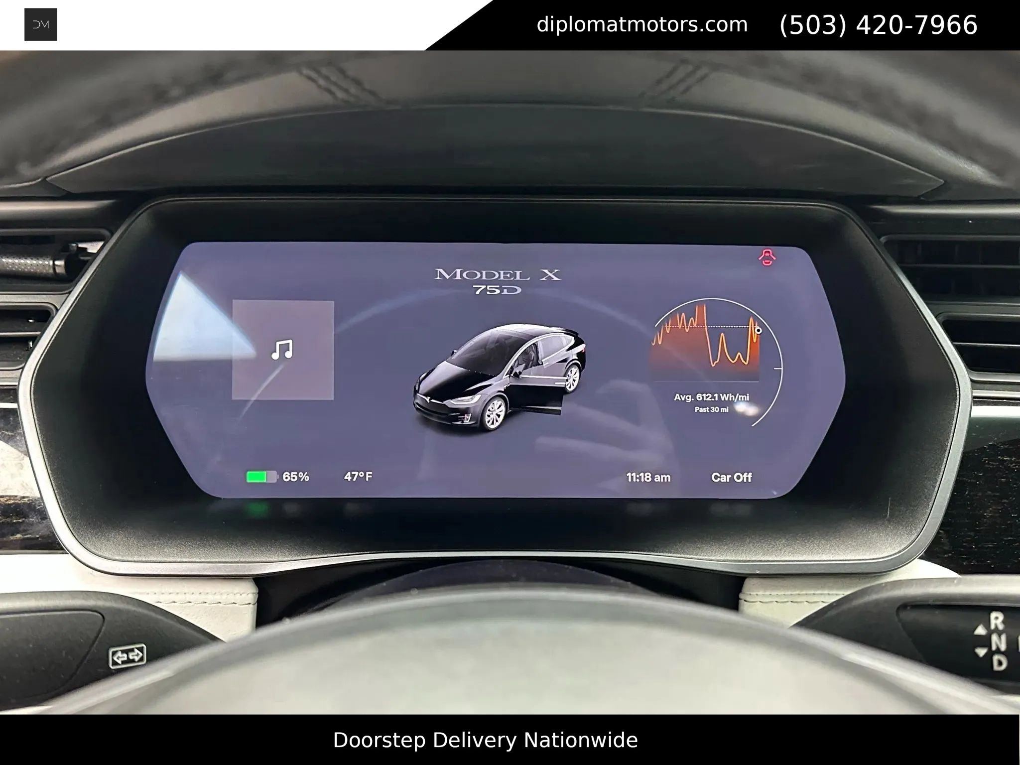 Used 2019 Tesla Model X 75D image 28