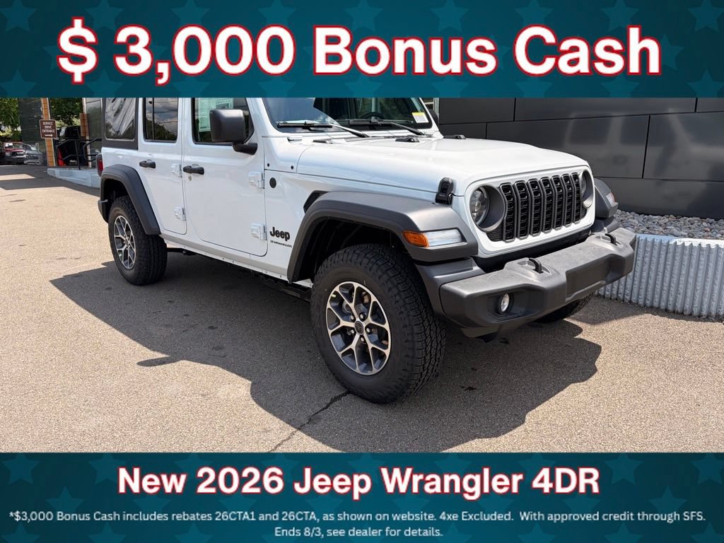 New 2026 Jeep Wrangler Unlimited Sport AWD/4WD image 4