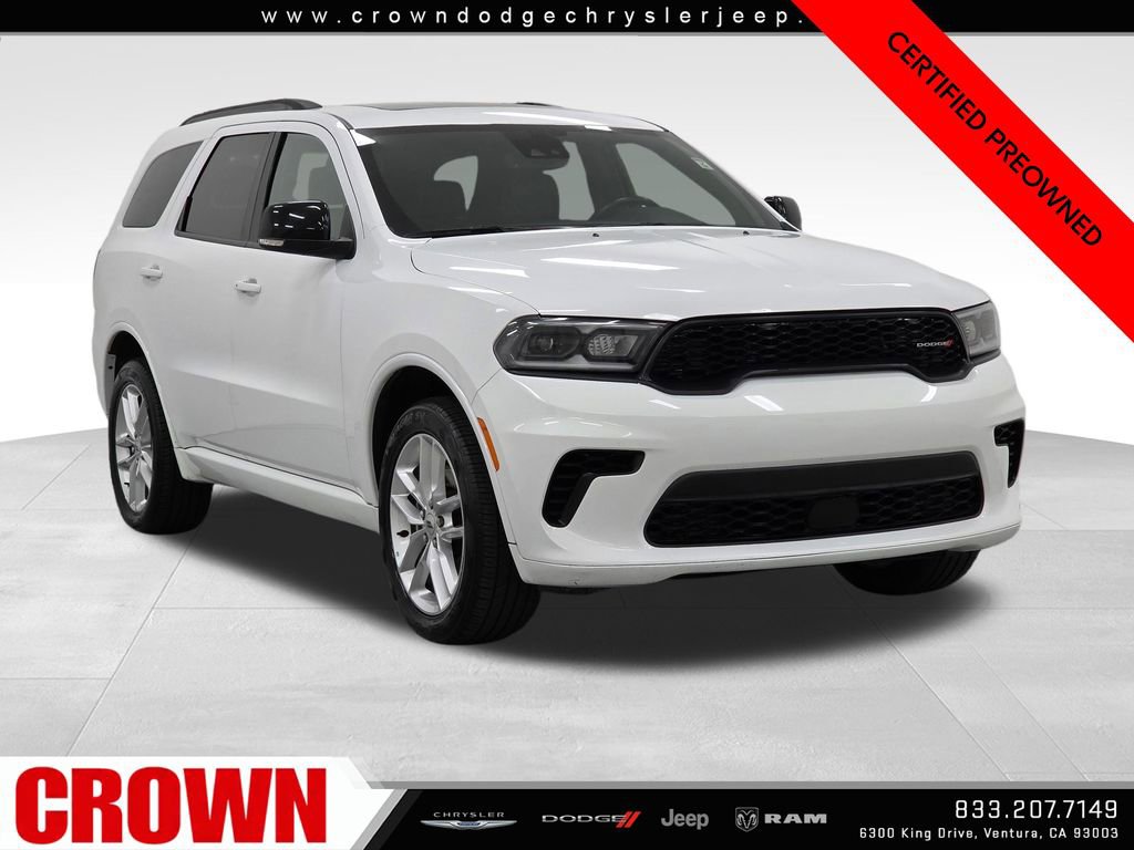 Certified 2024 Dodge Durango GT AWD/4WD 360° Tour