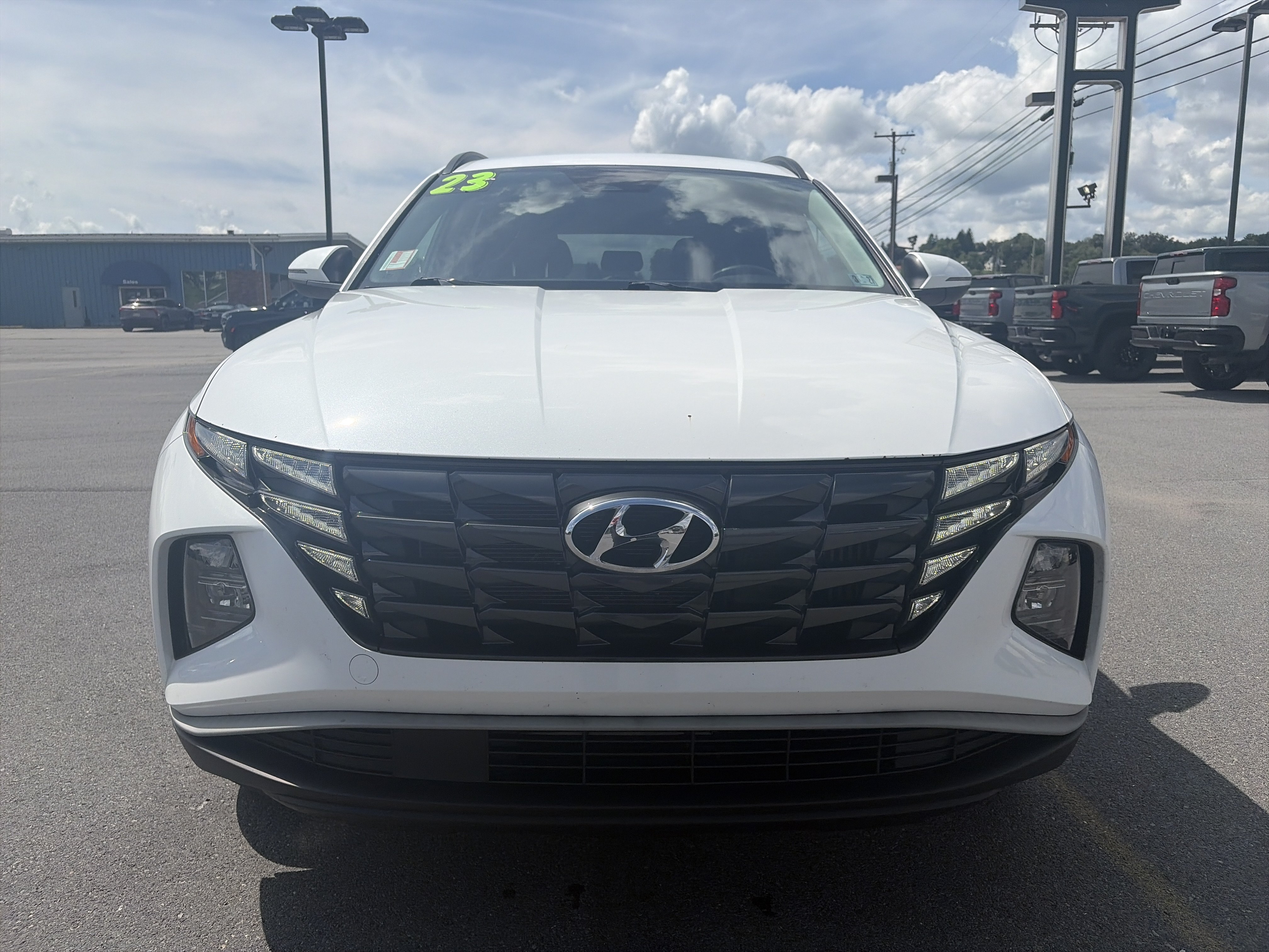 Used 2023 Hyundai Tucson Blue AWD/4WD image 3