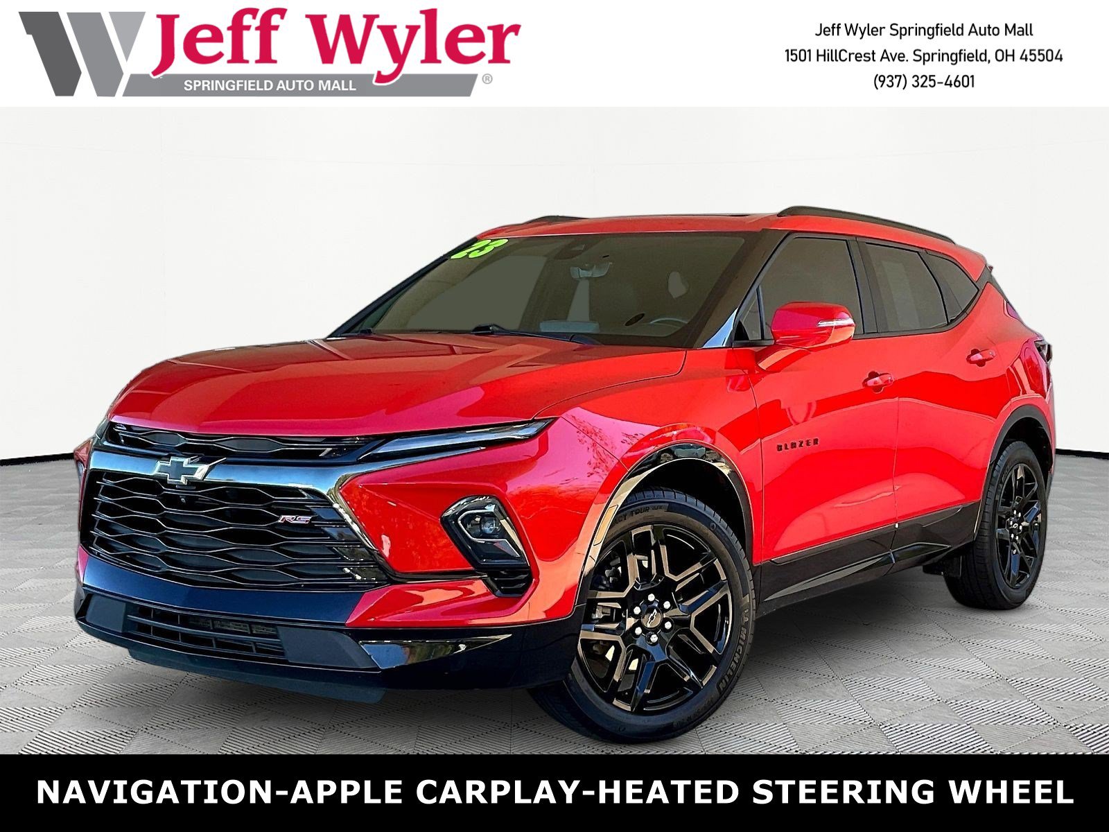 Used 2023 Chevrolet Blazer RS w/ Driver Confidence II Package FWD image 1