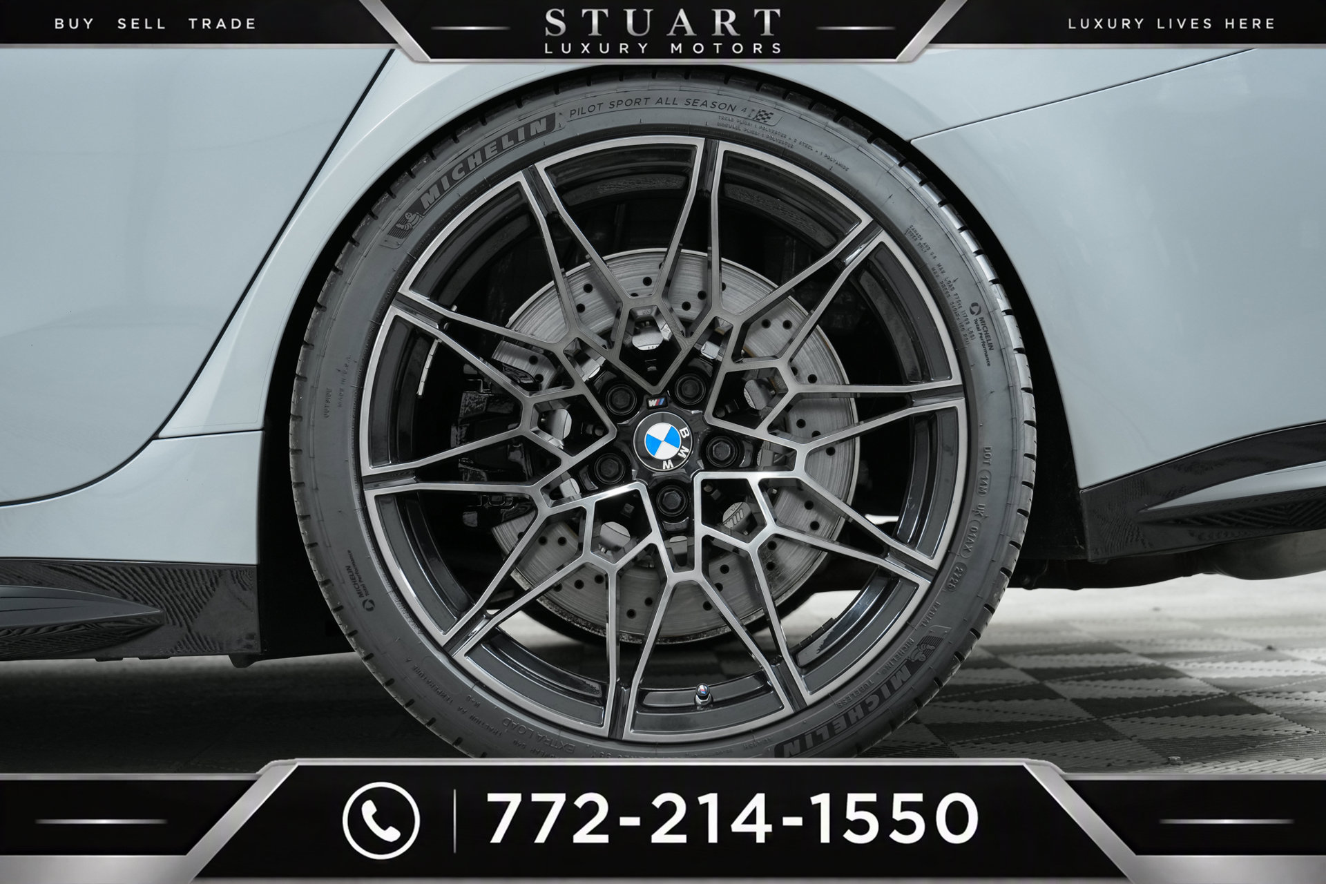 Used 2024 BMW M3 Competition w/ M Carbon Exterior Package AWD/4WD image 41