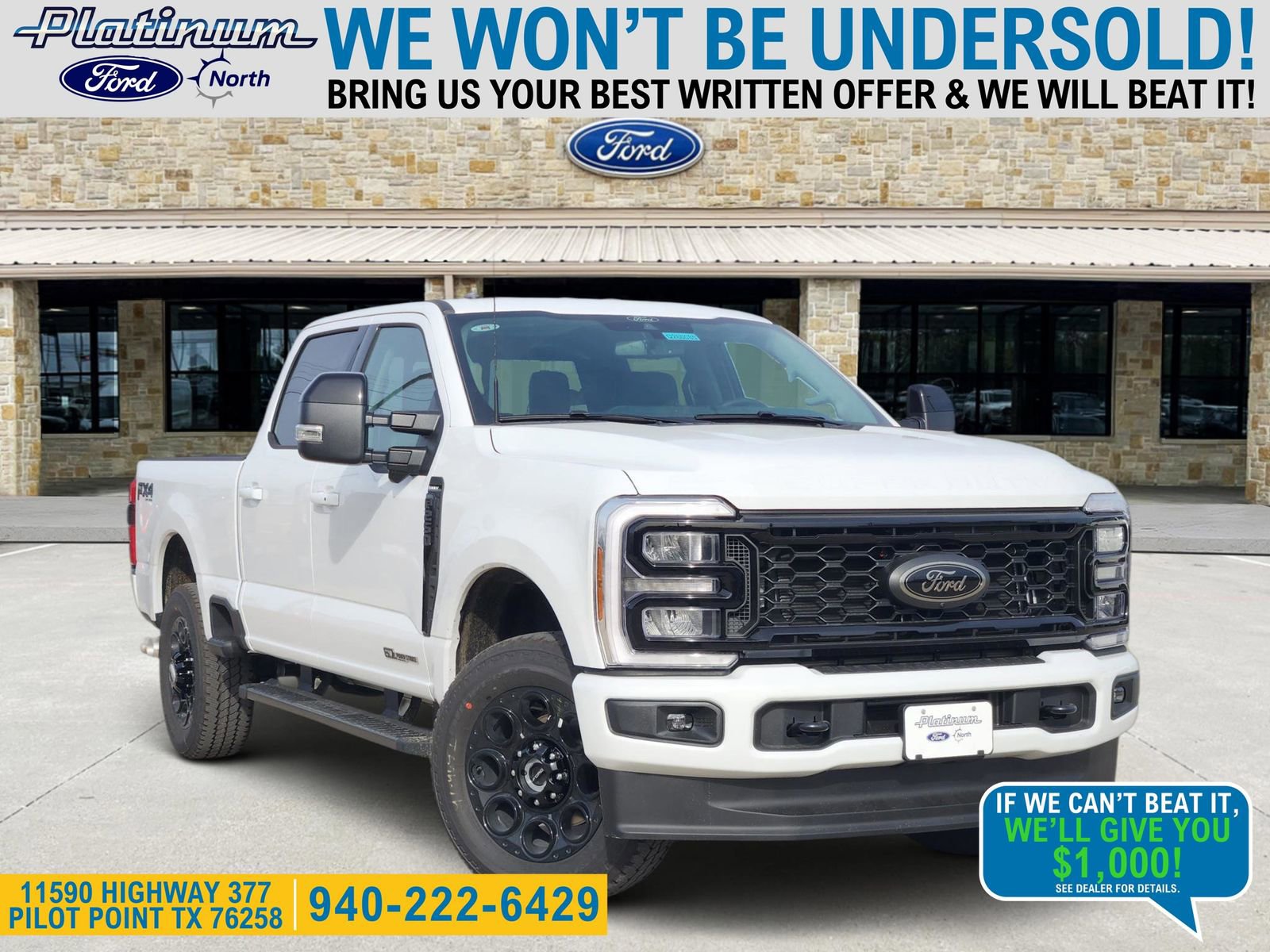 New 2026 Ford F250 Lariat w/ Black Appearance Package image 1