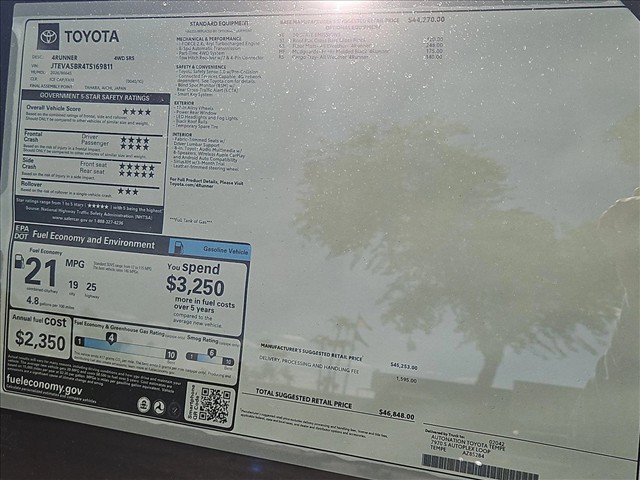 New 2026 Toyota 4Runner SR5 AWD/4WD image 17