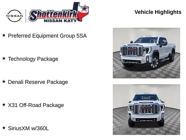 Used 2024 GMC Sierra 3500 Denali w/ Denali Reserve Package AWD/4WD image 6