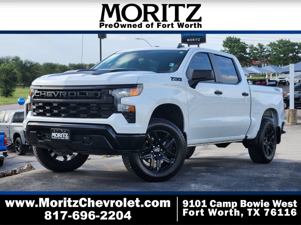 Certified 2024 Chevrolet Silverado 1500 Custom Trail Boss w/ Dark Appearance Package